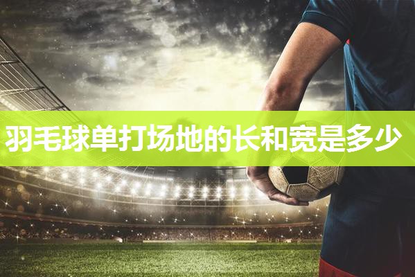 羽毛球单打场地的长和宽是多少
