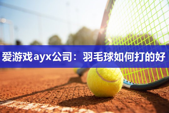 爱游戏ayx公司：羽毛球如何打的好